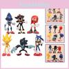 Sonic The Hedgehog Figures Pvc Collectible Ornaments For Kids And Fans
