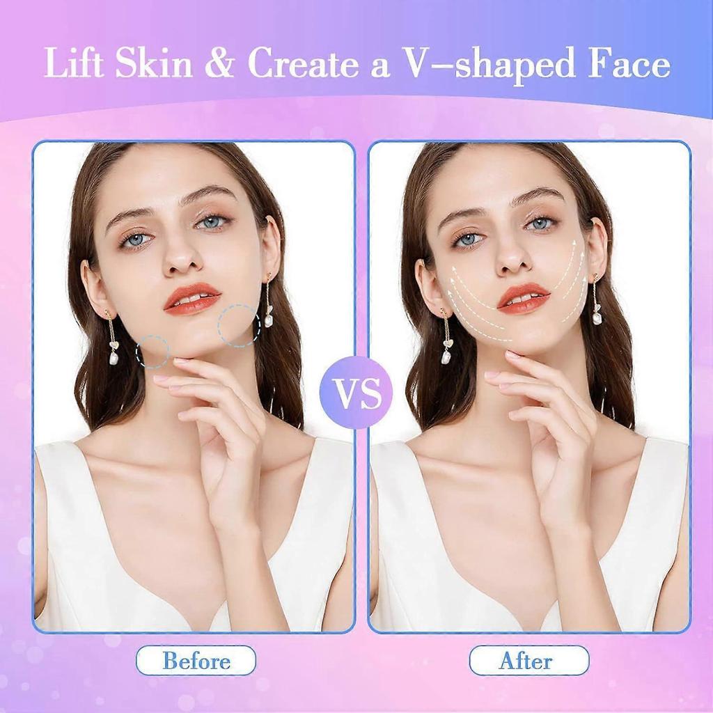 Face Tape Lifting Invisible 60 PCS For Facial Makeup Tape Instant for Neck Jowls Double Chin
