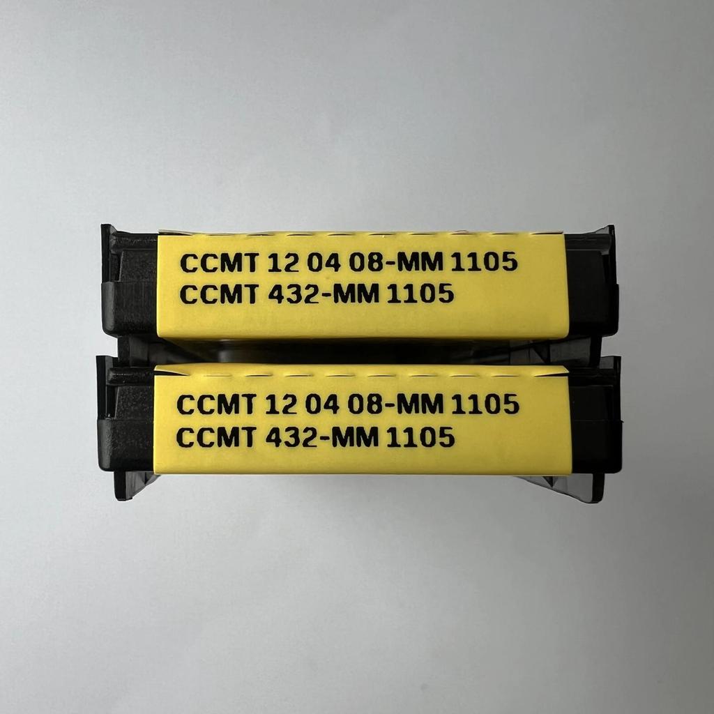 CCMT120408-MM 1105 / Industrial indexable Carbide Inserts 10 Pcs