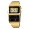 DATA BANK Digital Watch DBC-611G-1 Men's Gold X Black Overseas Model