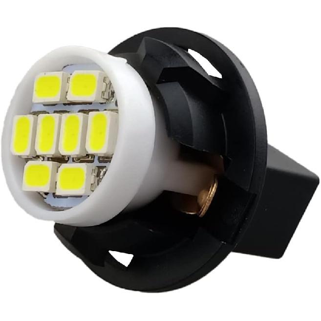 T10 194 168 Dash trument White LED Light Bulbs Bright Panel Gauge Cluster Dashboard LED Light Bulbs 10Pcs/Set (White)