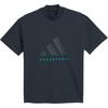 adidas Коллекция 2024 года Глава 03 Баскетбольная футболка унисекс Топы Ночно-небесно-голубой JE3764