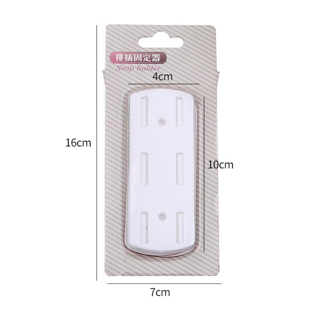Держатель удлинителя настенный самоклеящийся гвоздь стойка розетка фиксированный держатель для дома комната Offi