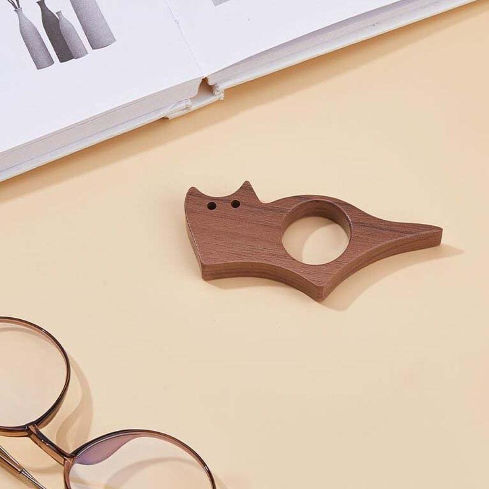 Pet Design Book Page Holder Anti-Slip Pages Guide Marker Cute Design Reading Thumb Tools  Reading