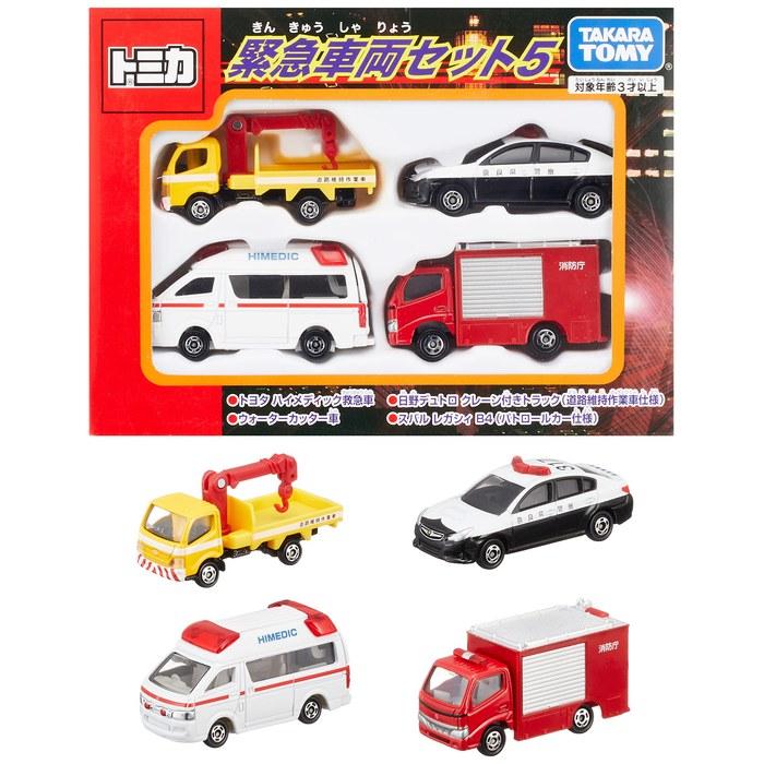 Takara Tomy Tomica Emergency Vehicle Set 5
