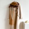 NEW Luxury Brand Women Simple Solid Cashmere Scarf Fashion Universal Winter Warm Shawl Pashmina Tassel Blanket Scarves
