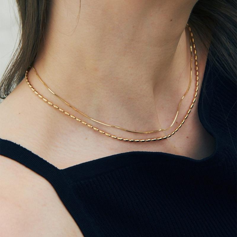 Verte 925 Silver Gross Rizi Necklace Silver un.Silver.128