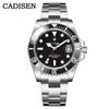 Cadisen New TOP Brand Luxury Men's Watch with Box Water Resistant 200m/660ft NH35 Automatic Men's Mechanical Watches