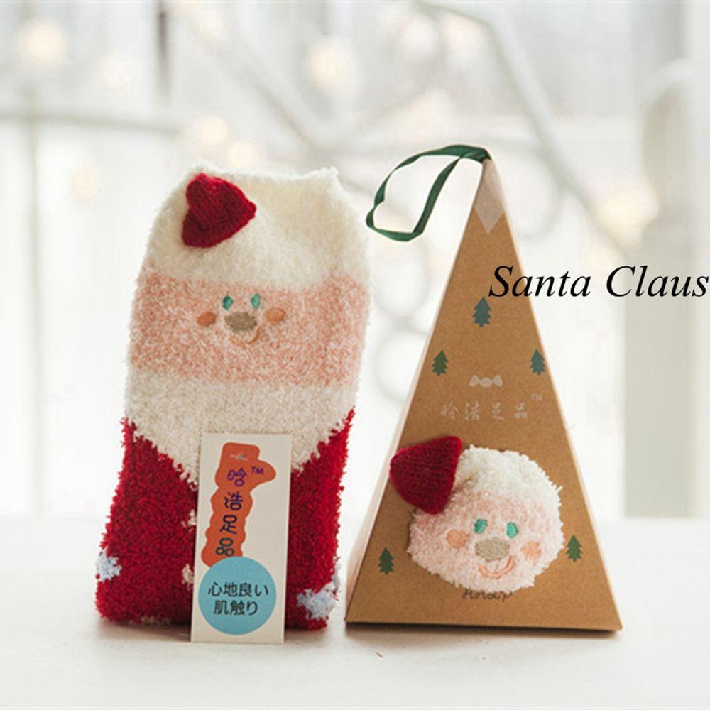 Мягкие с зауженным носком Милые Носки до щиколотки Полотенце Зимние Теплые Вышивка Животных Напольные Утолщенные Носки