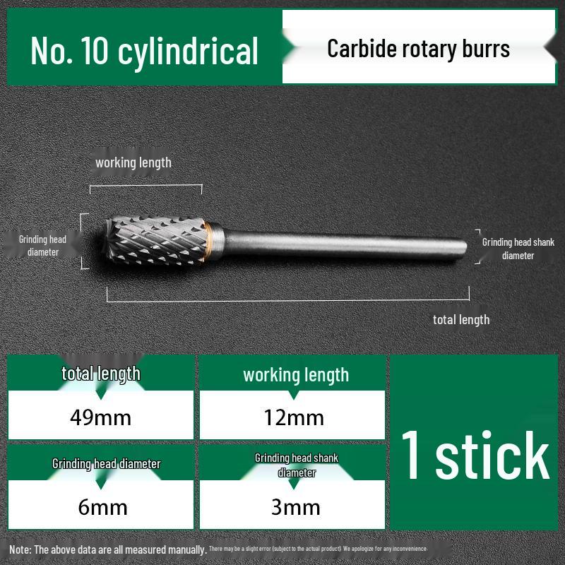 Mei NIT Tungsten Carbide Ball Head Rotary File Milling Cutter Grinder for Metal Chamfering