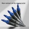 Deli S550 Blue Broad Tip Permanent Marker Pens