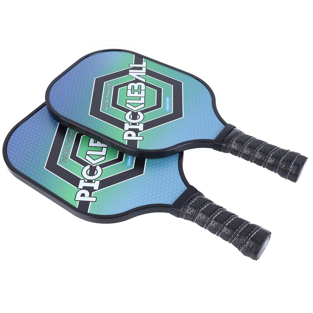 2 шт. ракетки для клюшек Pickle Ball, прочный карбоновый полиэтилен, удобная ручка, легкий вес, набор из 4 штук