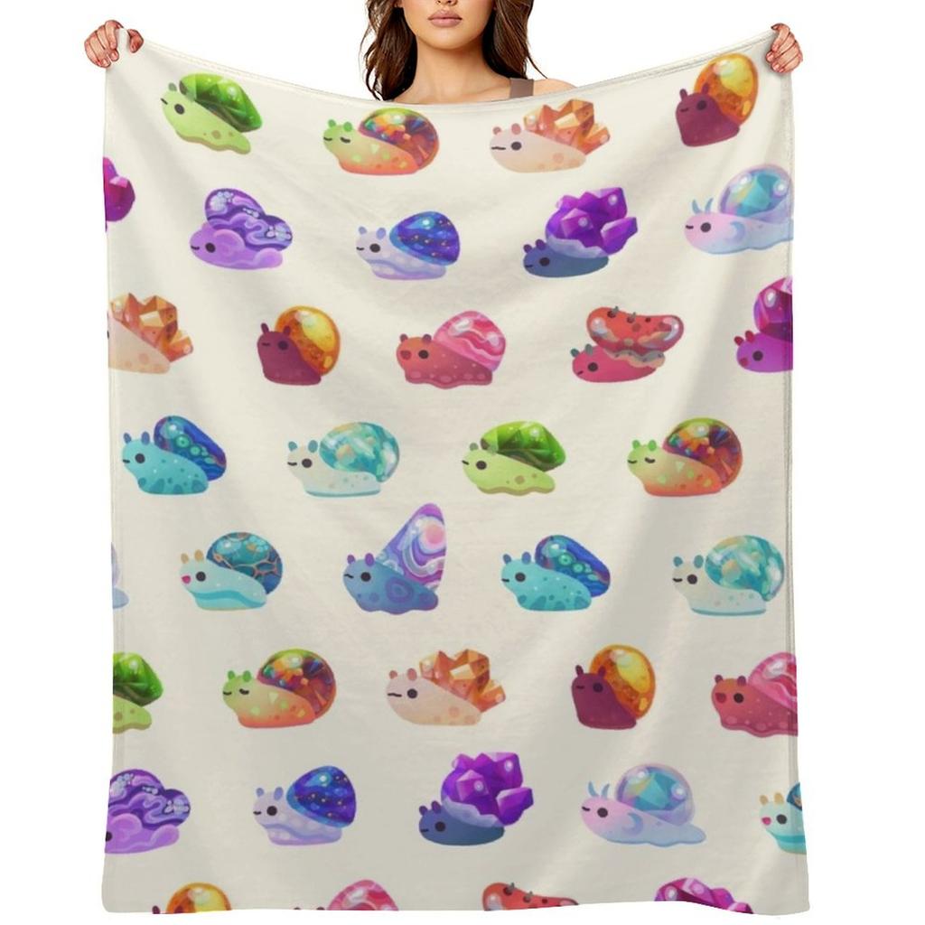 Улитка-драгоценность - пастельный плед одеяла и пледы Термальный Мягкий Большой для дивана Одеяла