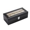 Watch Box Watch Display Case Storage Organizer Box 5-Grid Watch Box Case