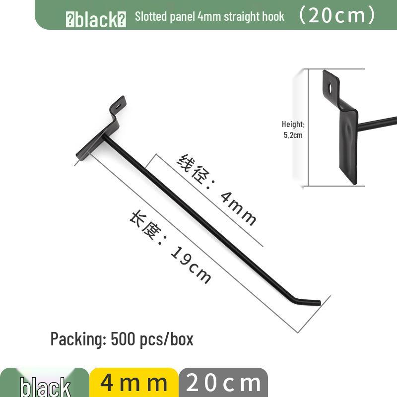 Перфорированные алюминиевые крючки для дисплеев магазинов мобильных телефонов