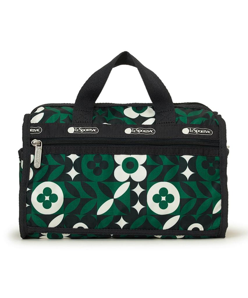 МИНИ ДАФФЛ КРОССБОДИ 1594 Ботаническая плитка [LeSportsac] [Официальный] / /