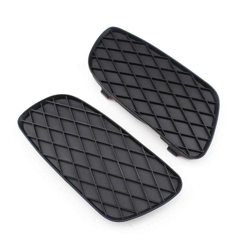 Car Fog Lamp Bezel LH RH Fog Light Grille Cover Fit For SMART FORTWO 451 2008-2012 4518260124C22A 4518260224C22A
