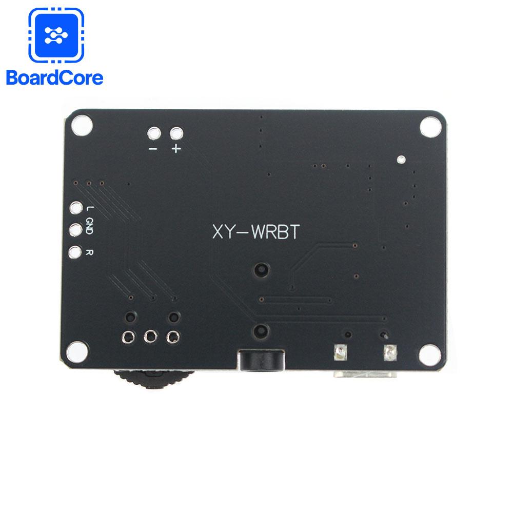 XY-WRBT Bluetooth 5.0 Audio Decoder Board Stereo Wireless Module with Volume Control 3.7~24VDC for Speaker Amplifier DIY