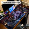 Large Mouse PadDemon Slayer Custom Name Text Personalized Desk Mat Non Slip Gaming Pad