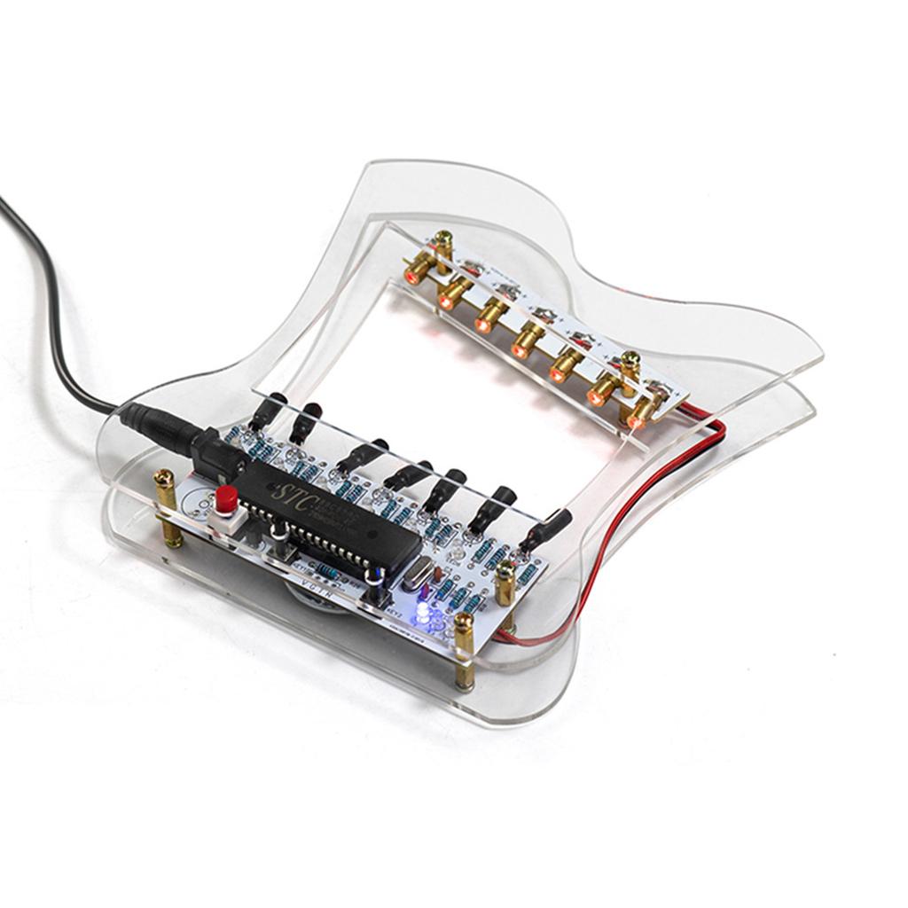 Комплект лазерной арфы 51 SCM Электронный комплект пианино Музыкальная арфа DIY Электронный комплект для производства деталей