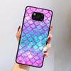 Mermaid Cool Case for Xiaomi Poco X3 NFC X5 F4 F3 M4 Pro X4 GT M5s M5 Pocophone F1 M3 Black TPU Phone Cover Shell