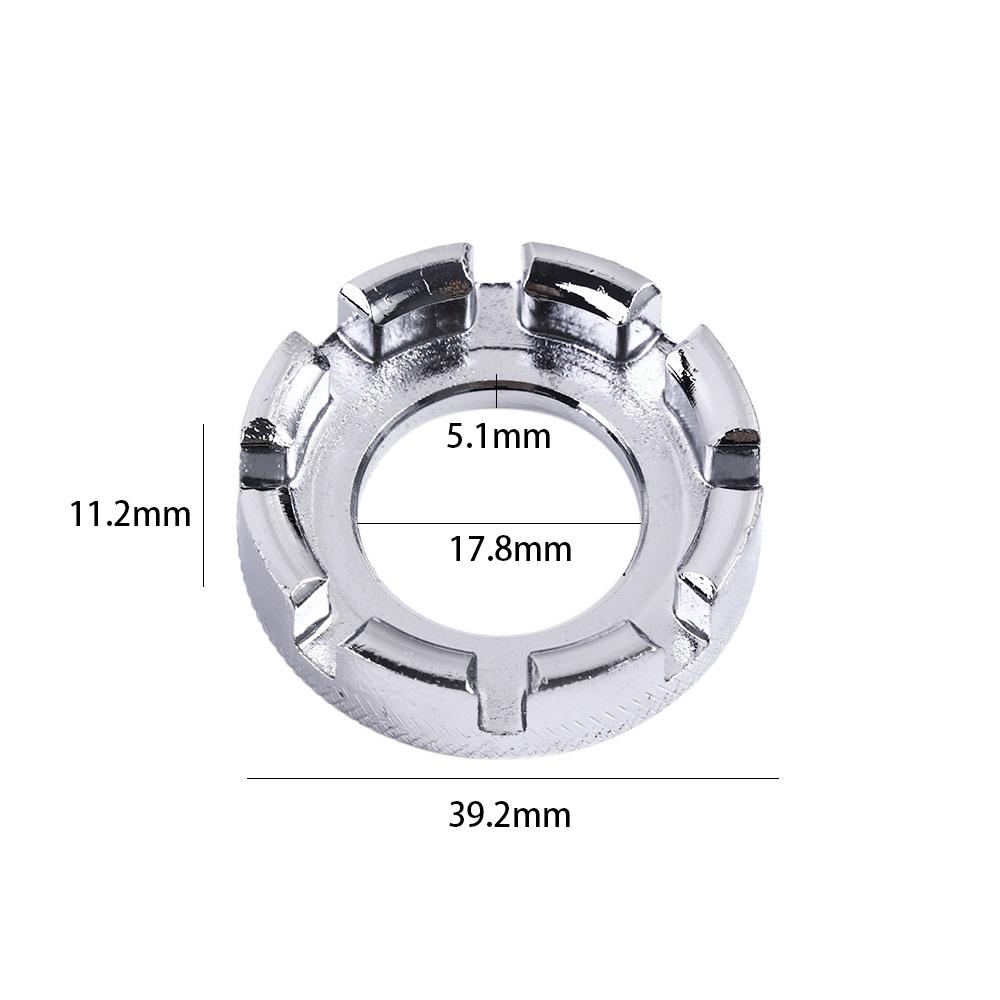 Инструмент для ремонта велосипеда, гаечный ключ для обода колеса, гаечный ключ для спиц велосипеда, 8-позиционный ниппель для спиц, велосипедный гаечный ключ