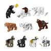 Brighten Your Home or Office with Adorable Animal Building Blocks - Perfect Gift for Boys and Girls!