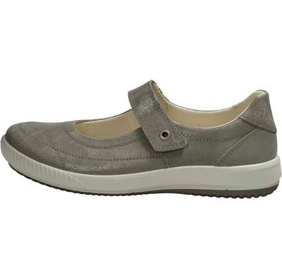 Женские слипоны на липучке Legero Tanaro металлик серебристые