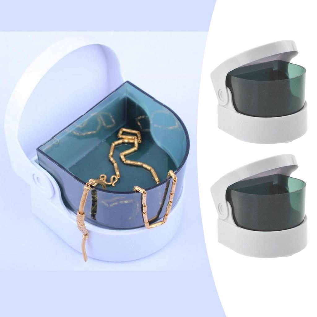 Беспроводной очиститель ювелирных изделий, ювелирных изделий, монет, очистка, обновление, ожерелье, очки, цифровой ультразвуковой очиститель, перезаряжаемый через USB