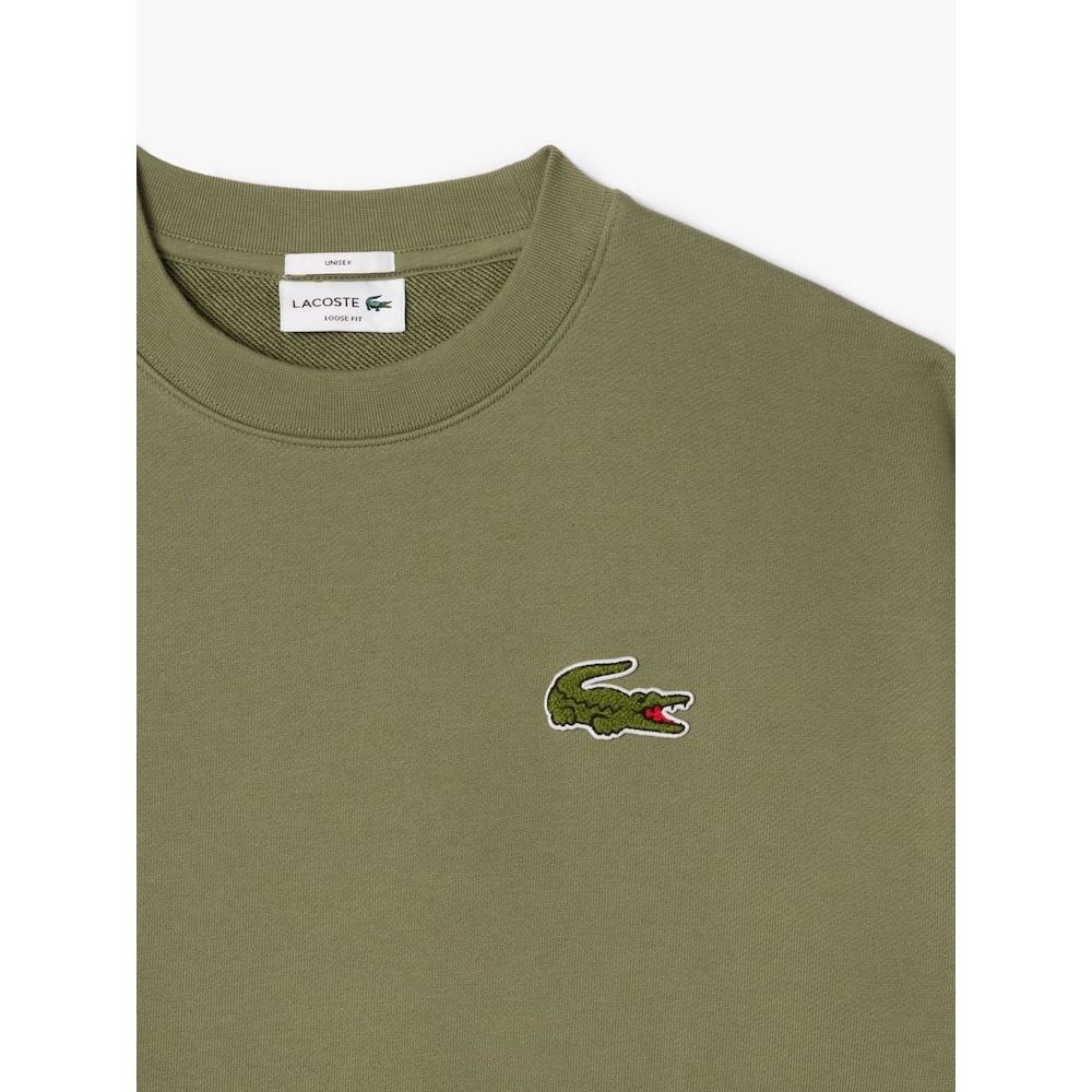 Lacoste Толстовка Common Bookle Big Crock с круглым вырезом Sh2741 54n Bmy q2nSh2741 54nBmy