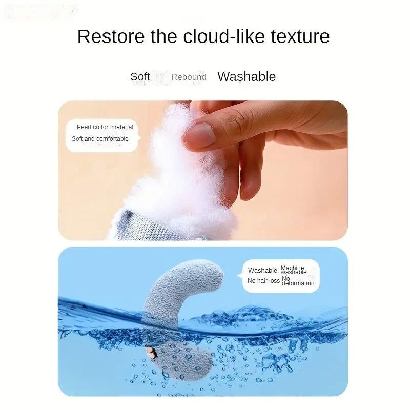 Подушка в форме буквы U для щенков, котят, глубокого сна, товары для животных, протектор для шеи, подушка для маленьких питомцев, модная подушка для кошек, собак, подголовник, подушка для сна, изящные украшения