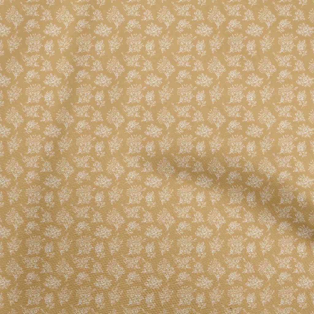 oneOone Cotton Flex Dusty Pink Fabric Toile Craft Projects Decor Fabric Printed By The Yard 40 Inch