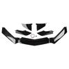Car Front Bumper Lip Spoiler Splitter For Chevrolet Corvette C8 2 Door Z51 Stingray STG 3 2020-2024 Glossy Black Carbon Look