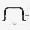 Pram Armrest Bar Carriage Safety Handle Pushchair Handrails Front