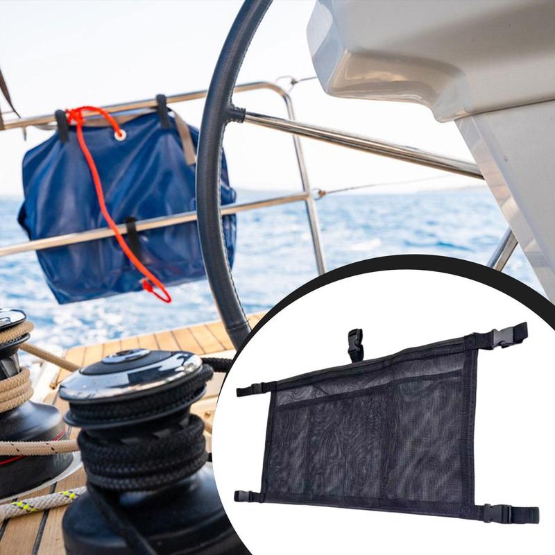 Boat Storage Bag Hanging Large Capacity Multifunctional Suspended Storage Bag Life Jacket Holder for Yachts Travel Kayak Boats