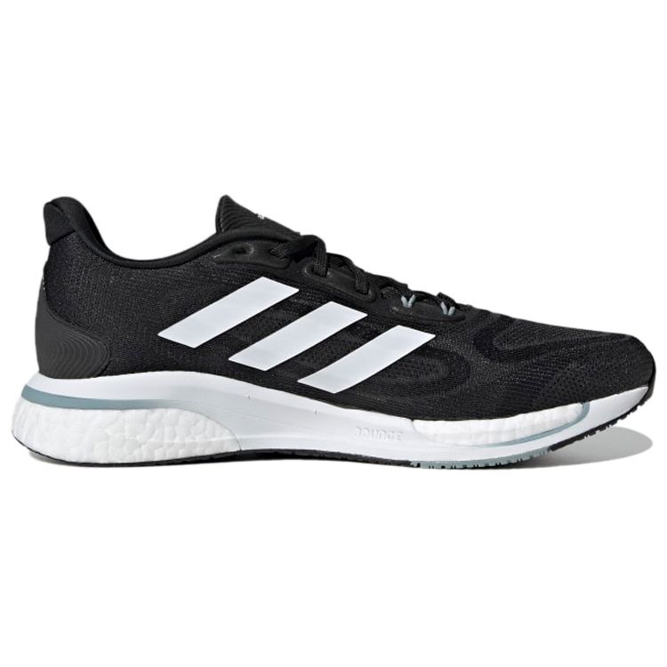 adidas Мужские кроссовки Supernova+ Black White Core-Black Cloud-White Magic-Grey GX2953