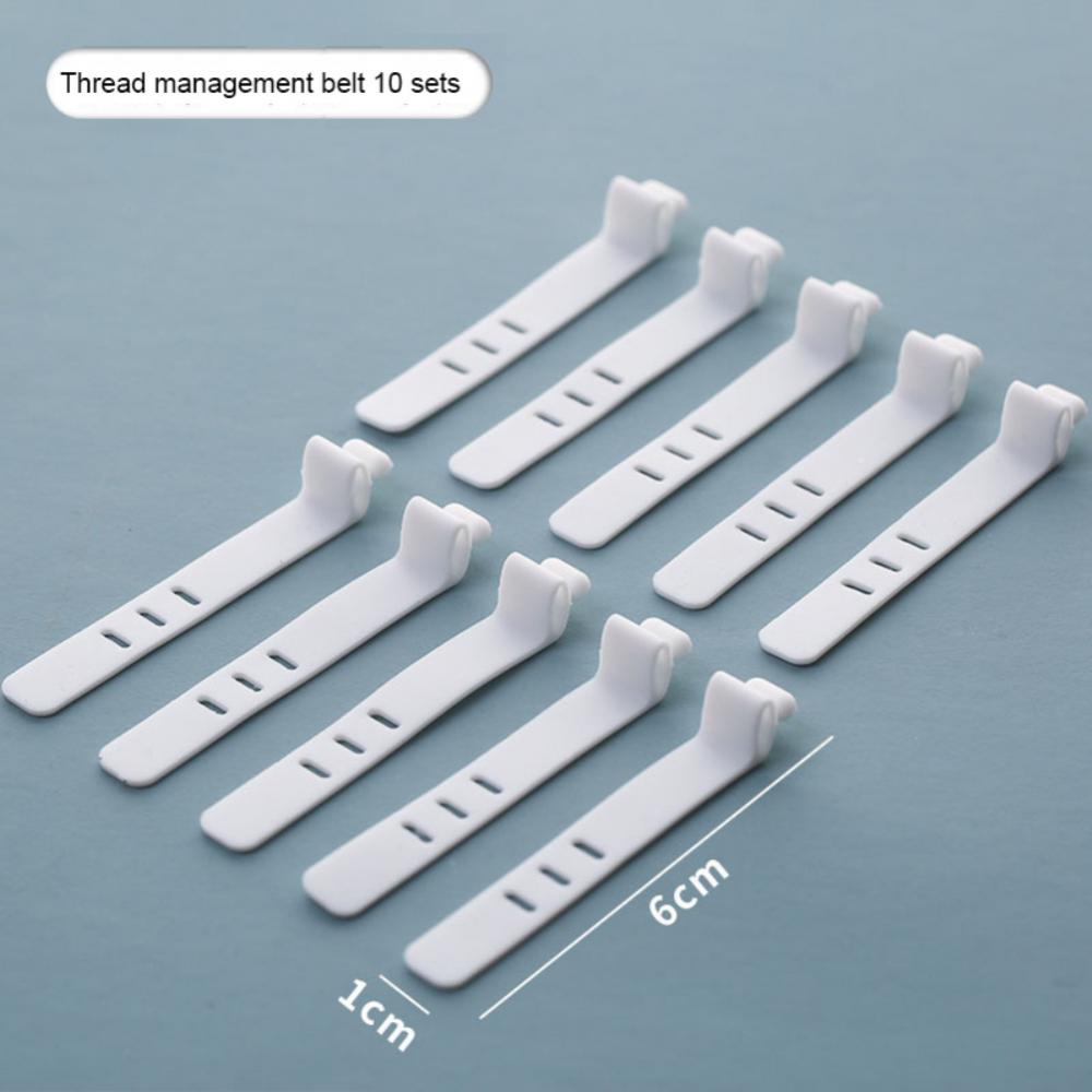 Многофункциональная гарнитура, кабель для зарядки данных, прозрачный пластиковый контейнер для хранения кабеля для канцелярских принадлежностей