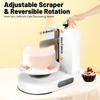 Automatic Cake Icing Machine, 200W Cream Spreader 320RPM, with LCD Touch Screen for 4-12 Inch Cakes, for Bakery Shop Home Use