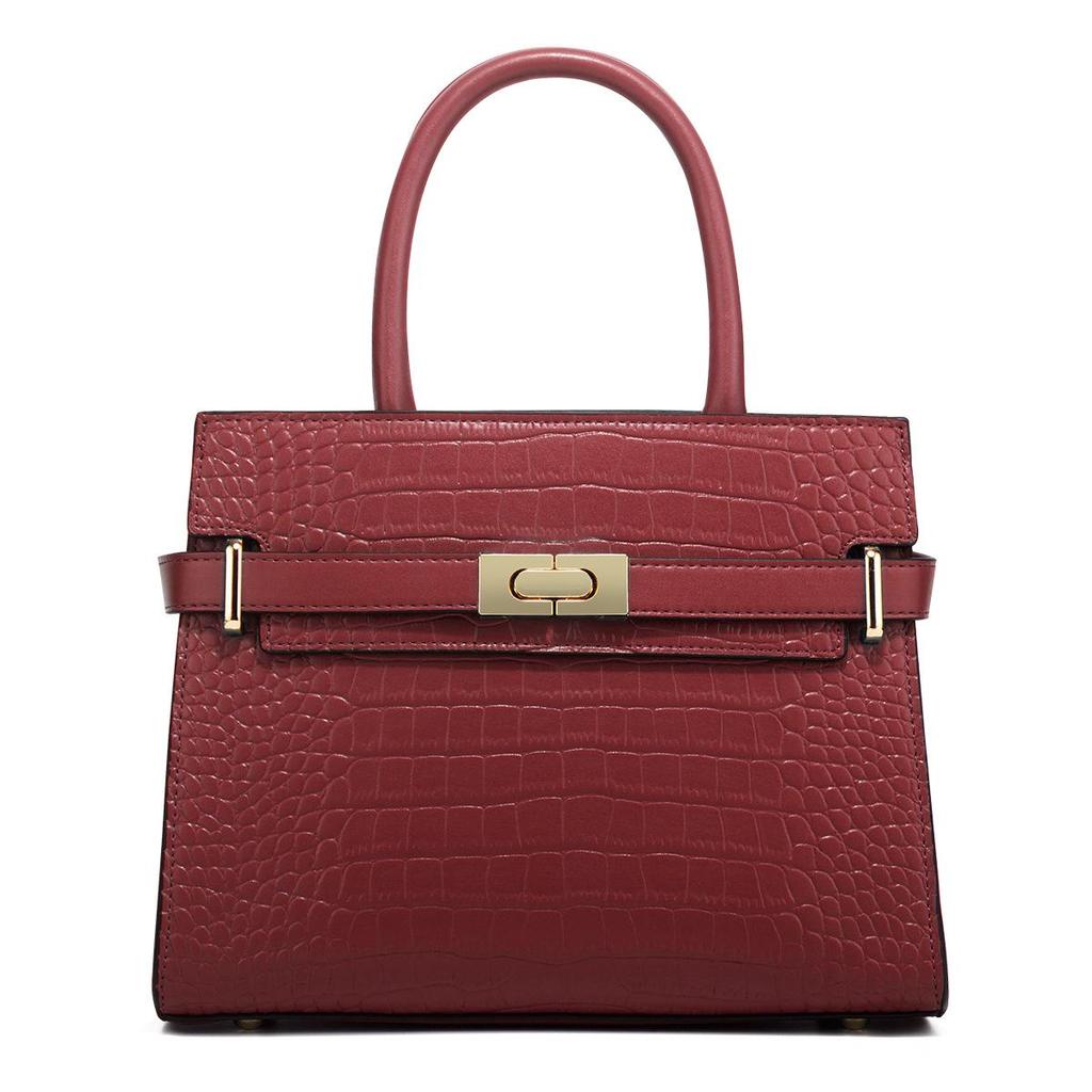 Mother's Day Gift Soft Leather Handbag for Middle-Aged Women - 2025 Spring/Summer Collection
