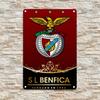 Винтажная металлическая настенная табличка SL Benfica Железная футбольная эмблема Водонепроницаемый декор для бара Подарок с предварительно просверленными отверстиями Идеально для коллекционеров