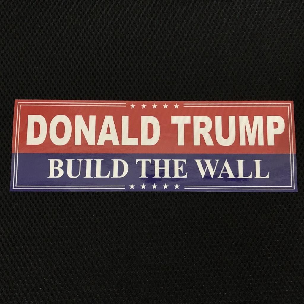 Donald 10pcs Trump Bumper Sticker 2020 Build The Wall Promises Kept Sticker Pack