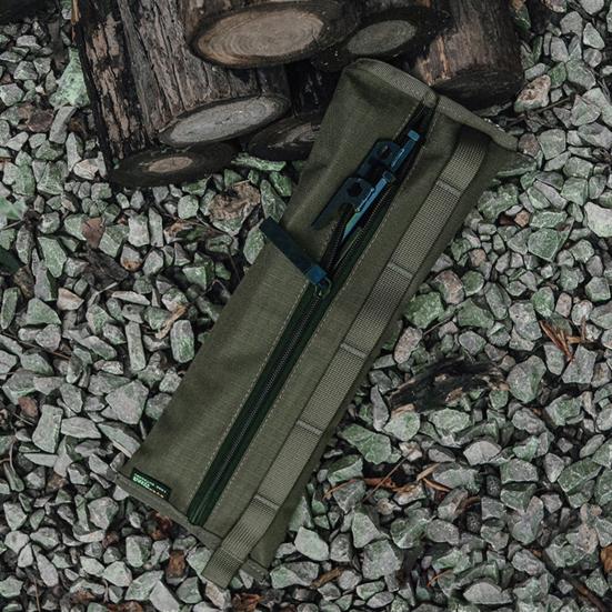 Сумка для хранения напольных гвоздей с D-образной пряжкой, вместительная, с застежкой-молнией, водонепроницаемая сумка для переноски напольных гвоздей