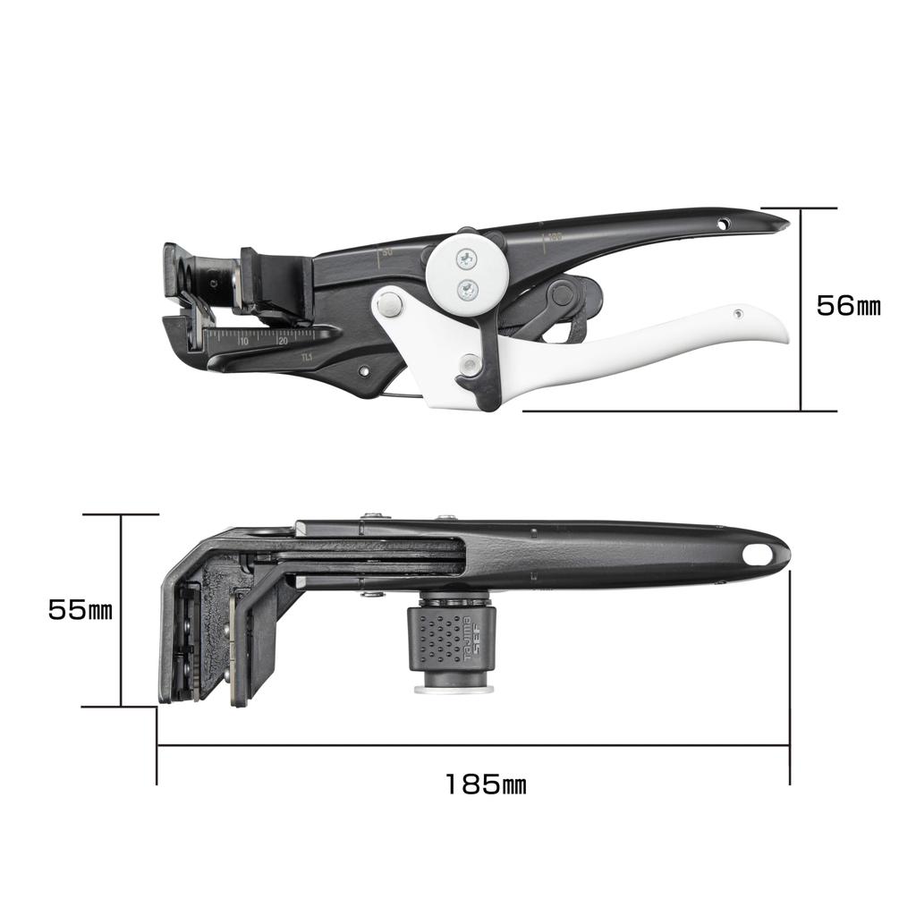 Tajima Safe System Safe VA Wire Stripper Comes with a Safe Hook That Can Be Worn Around the Easily Strip VA Wire by Simply Gripping the Strips VVF