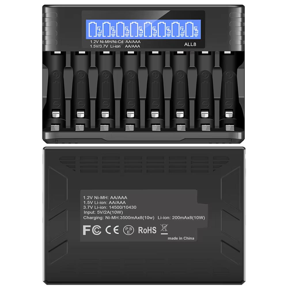 AJNWNM 1.5V AA аккумуляторная батарея 3680mWh HR6 литиевая батарея с 1.5V AA AAA литиевая батарея зарядное устройство
