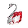 Swan Crystal Swan Ornament Crystal Swan Ornament Beautiful Glass Ornaments  Home