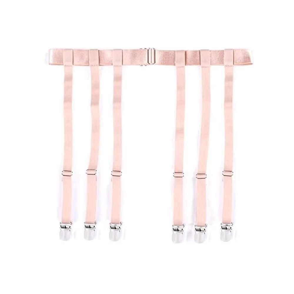 4/6 Металлические клипсы Чулки выше бедра Подвязка Регулируемый фиксатор для носков Нижнее белье