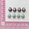 Cute 9mm Resin Mini Penguin Series Flat Back Stone Figurines DIY Wedding Scrapbook Manicure Accessories nail art decorations
