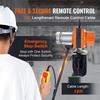 Electric Chain Hoist Single Phase Crane Hoist 2200 lbs Load 10 ft Lifting
