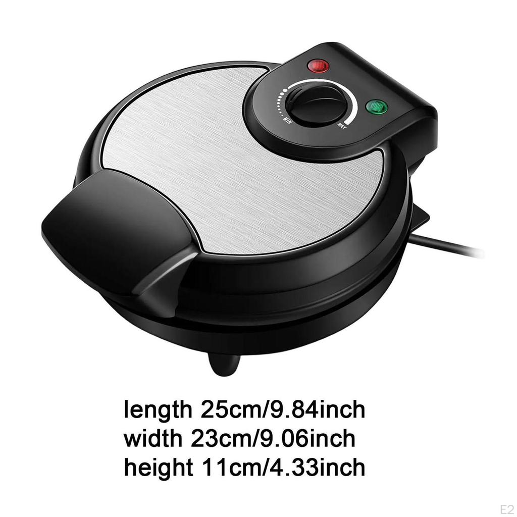 Мини-вафельница 1200 Вт для приготовления блинов с регулировкой температуры противня