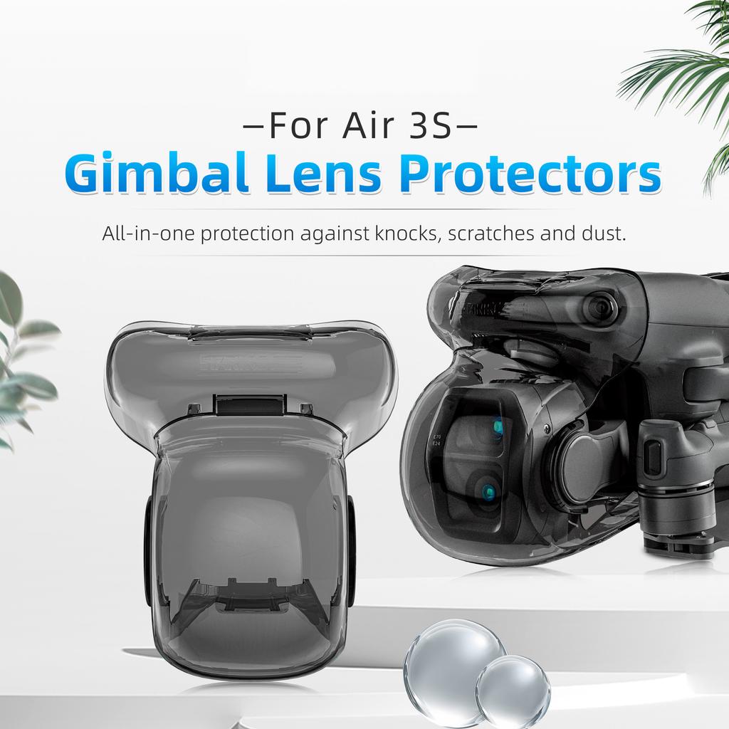 STARTRC 1154887 Для дрона DJI Air 3S Защитный кожух стабилизатора (подвеса) Пластиковая крышка объектива камеры Защитный щит
